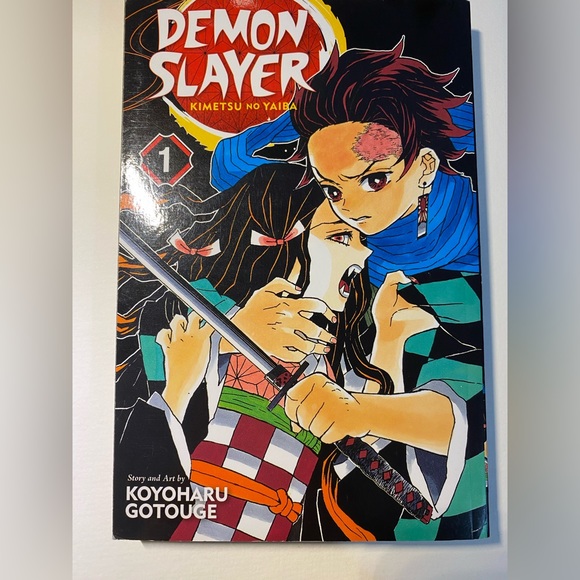 KNY Demon Slayer Manga Vol. 1 & 5 - Picture 1 of 2